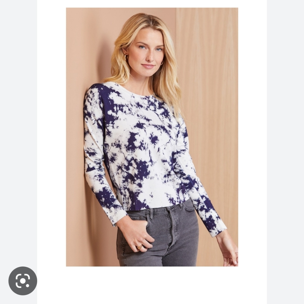 Jamison Holly Tye Dye Pullover EVEREVE